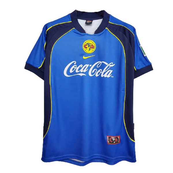 Camiseta América 2ª Retro 2001 2002 Azul